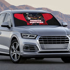 Personalised Penrith Panthers Mascot Rugby Auto Sun Shade Penrith New South Wales Athletic Graphic Print