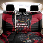 Personalised Penrith Panthers Mascot Rugby Back Car Seat Cover Penrith New South Wales Athletic Graphic Print