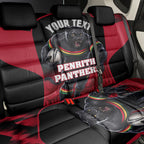 Personalised Penrith Panthers Mascot Rugby Back Car Seat Cover Penrith New South Wales Athletic Graphic Print