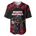 Personalised Penrith Panthers Mascot Rugby Baseball Jersey Penrith New South Wales Athletic Graphic Print