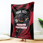 Personalised Penrith Panthers Mascot Rugby Blanket Penrith New South Wales Athletic Graphic Print