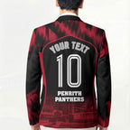 Personalised Penrith Panthers Mascot Rugby Blazer Penrith New South Wales Athletic Graphic Print