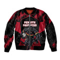 Personalised Penrith Panthers Mascot Rugby Bomber Jacket Penrith New South Wales Athletic Graphic Print