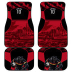 Personalised Penrith Panthers Mascot Rugby Car Mats Penrith New South Wales Athletic Graphic Print