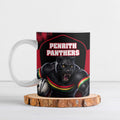 Personalised Penrith Panthers Mascot Rugby Ceramic Mug Penrith New South Wales Athletic Graphic Print
