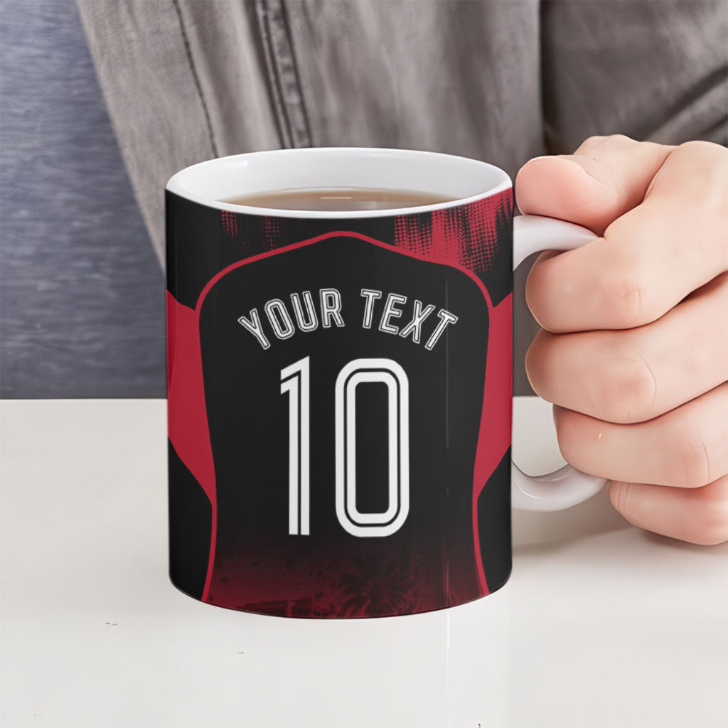 Personalised Penrith Panthers Mascot Rugby Ceramic Mug Penrith New South Wales Athletic Graphic Print