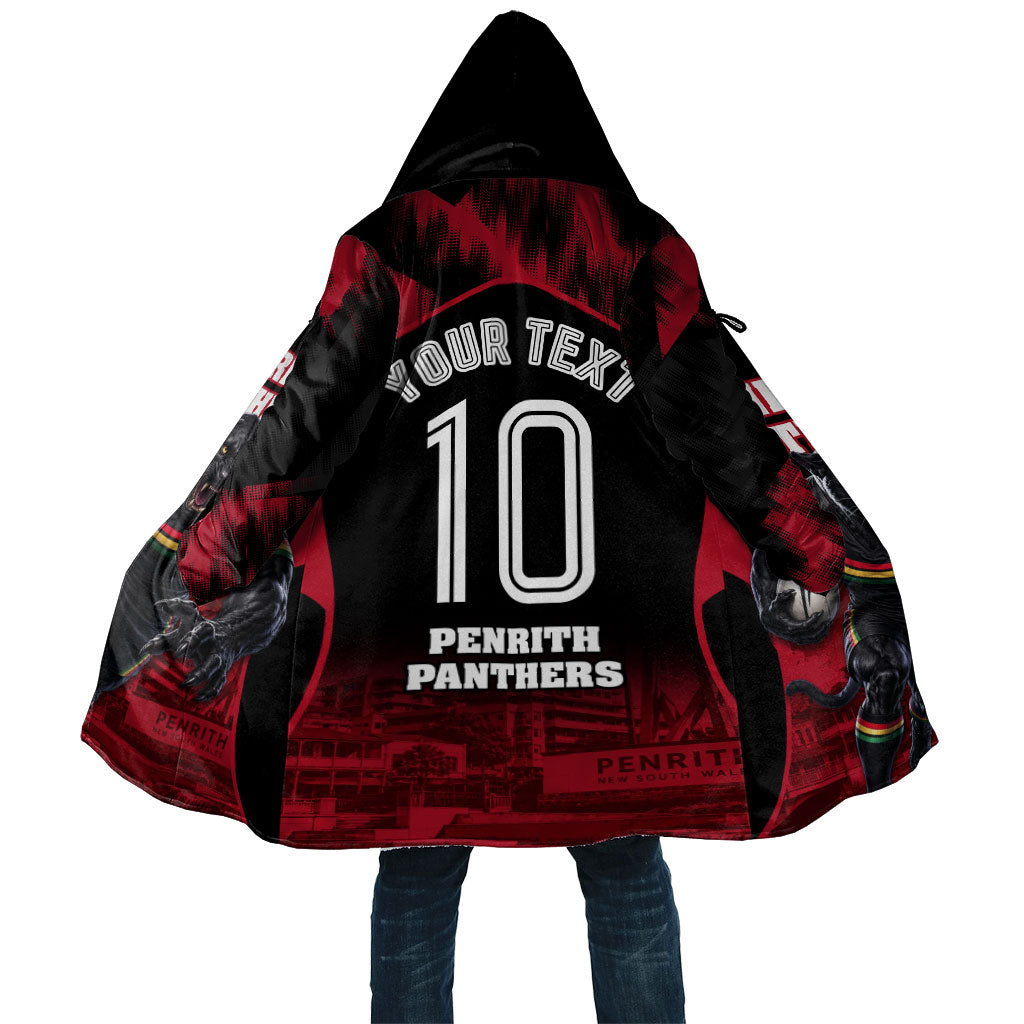 Personalised Penrith Panthers Mascot Rugby Cloak Penrith New South Wales Athletic Graphic Print