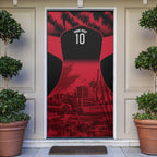 Personalised Penrith Panthers Mascot Rugby Door Cover Penrith New South Wales Athletic Graphic Print