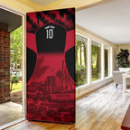 Personalised Penrith Panthers Mascot Rugby Door Cover Penrith New South Wales Athletic Graphic Print