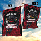 Personalised Penrith Panthers Mascot Rugby Garden Flag Penrith New South Wales Athletic Graphic Print