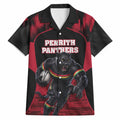 Personalised Penrith Panthers Mascot Rugby Hawaiian Shirt Penrith New South Wales Athletic Graphic Print