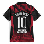 Personalised Penrith Panthers Mascot Rugby Hawaiian Shirt Penrith New South Wales Athletic Graphic Print