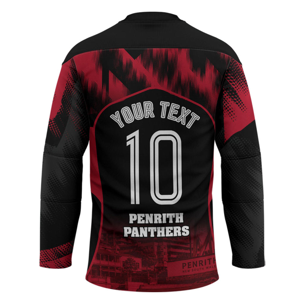 Personalised Penrith Panthers Mascot Rugby Hockey Jersey Penrith New South Wales Athletic Graphic Print