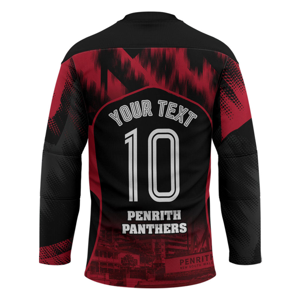 Personalised Penrith Panthers Mascot Rugby Hockey Jersey Penrith New South Wales Athletic Graphic Print
