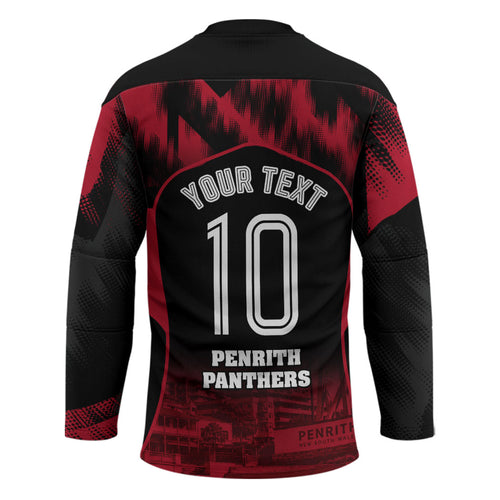 Personalised Penrith Panthers Mascot Rugby Hockey Jersey Penrith New South Wales Athletic Graphic Print