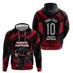 Personalised Penrith Panthers Mascot Rugby Hoodie Penrith New South Wales Athletic Graphic Print