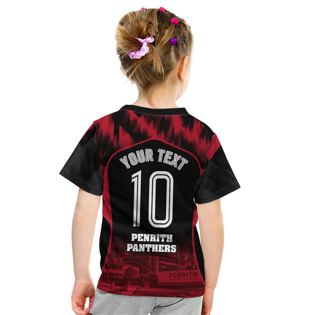 Personalised Penrith Panthers Mascot Rugby Kid T Shirt Penrith New South Wales Athletic Graphic Print
