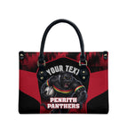 Personalised Penrith Panthers Mascot Rugby Leather Bag Penrith New South Wales Athletic Graphic Print