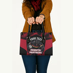 Personalised Penrith Panthers Mascot Rugby Leather Bag Penrith New South Wales Athletic Graphic Print