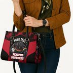 Personalised Penrith Panthers Mascot Rugby Leather Bag Penrith New South Wales Athletic Graphic Print