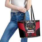 Personalised Penrith Panthers Mascot Rugby Leather Tote Bag Penrith New South Wales Athletic Graphic Print