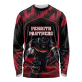 Personalised Penrith Panthers Mascot Rugby Long Sleeve Shirt Penrith New South Wales Athletic Graphic Print