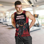 Personalised Penrith Panthers Mascot Rugby Men Tank Top Penrith New South Wales Athletic Graphic Print