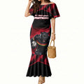 Personalised Penrith Panthers Mascot Rugby Mermaid Dress Penrith New South Wales Athletic Graphic Print