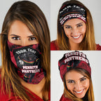 Personalised Penrith Panthers Mascot Rugby Neck Gaiter Penrith New South Wales Athletic Graphic Print