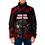 Personalised Penrith Panthers Mascot Rugby Padded Jacket Penrith New South Wales Athletic Graphic Print
