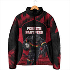 Personalised Penrith Panthers Mascot Rugby Padded Jacket Penrith New South Wales Athletic Graphic Print