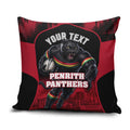 Personalised Penrith Panthers Mascot Rugby Pillow Cover Penrith New South Wales Athletic Graphic Print