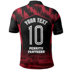 Personalised Penrith Panthers Mascot Rugby Polo Shirt Penrith New South Wales Athletic Graphic Print