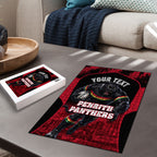 Personalised Penrith Panthers Mascot Rugby Puzzle Penrith New South Wales Athletic Graphic Print