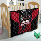 Personalised Penrith Panthers Mascot Rugby Quilt Penrith New South Wales Athletic Graphic Print