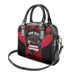 Personalised Penrith Panthers Mascot Rugby Shoulder Handbag Penrith New South Wales Athletic Graphic Print