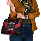 Personalised Penrith Panthers Mascot Rugby Shoulder Handbag Penrith New South Wales Athletic Graphic Print
