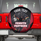 Personalised Penrith Panthers Mascot Rugby Spare Tire Cover Penrith New South Wales Athletic Graphic Print