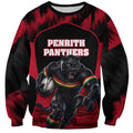 Personalised Penrith Panthers Mascot Rugby Sweatshirt Penrith New South Wales Athletic Graphic Print