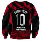 Personalised Penrith Panthers Mascot Rugby Sweatshirt Penrith New South Wales Athletic Graphic Print