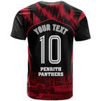 Personalised Penrith Panthers Mascot Rugby T Shirt Penrith New South Wales Athletic Graphic Print