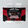 Personalised Penrith Panthers Mascot Rugby Tablecloth Penrith New South Wales Athletic Graphic Print