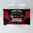 Personalised Penrith Panthers Mascot Rugby Tablecloth Penrith New South Wales Athletic Graphic Print