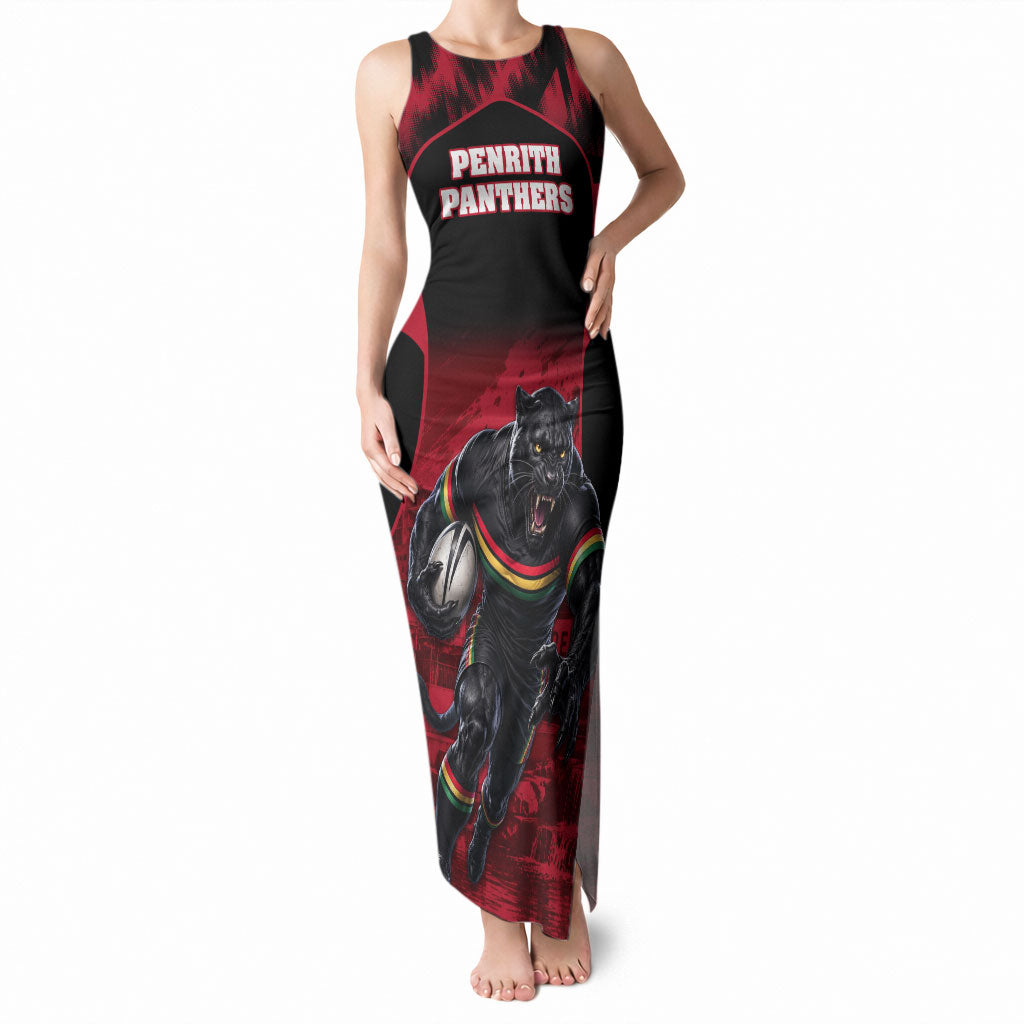 Personalised Penrith Panthers Mascot Rugby Tank Maxi Dress Penrith New South Wales Athletic Graphic Print
