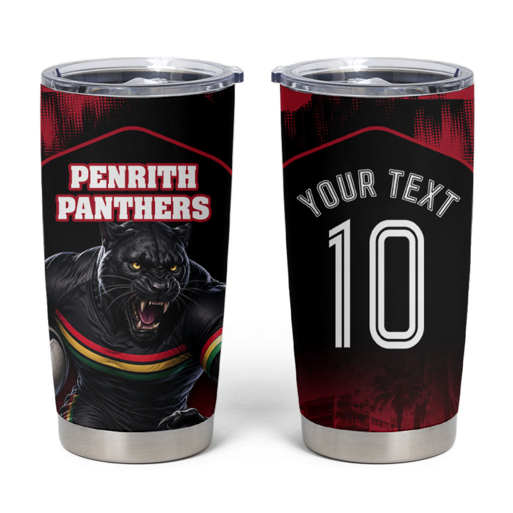 Personalised Penrith Panthers Mascot Rugby Tumbler Cup Penrith New South Wales Athletic Graphic Print