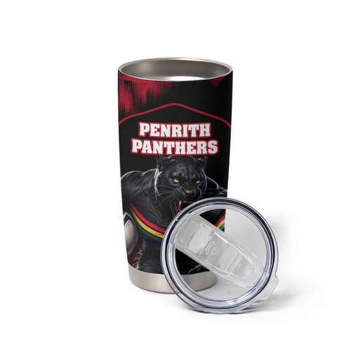 Personalised Penrith Panthers Mascot Rugby Tumbler Cup Penrith New South Wales Athletic Graphic Print