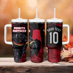 Personalised Penrith Panthers Mascot Rugby Tumbler With Handle Penrith New South Wales Athletic Graphic Print