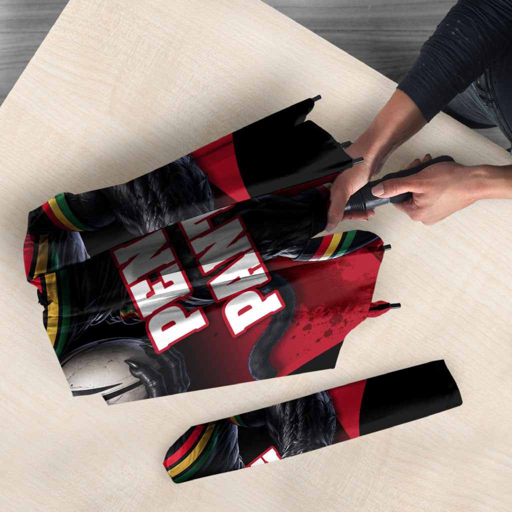 Personalised Penrith Panthers Mascot Rugby Umbrella Penrith New South Wales Athletic Graphic Print