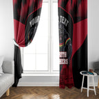 Personalised Penrith Panthers Mascot Rugby Window Curtain Penrith New South Wales Athletic Graphic Print