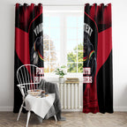 Personalised Penrith Panthers Mascot Rugby Window Curtain Penrith New South Wales Athletic Graphic Print
